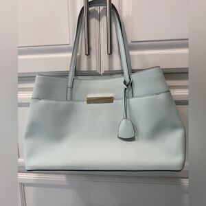 Large Kate Spade Light Blue Handbag